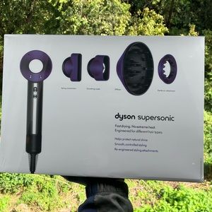 Dyson Supersonic Limited Edition Hair Dryer Nickel/Purple
